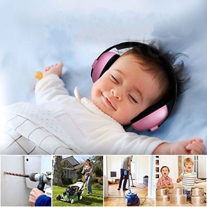 Casque anti bruit - Casque anti - bruit convertible 2 en 1 - BabyHearingProtection™ - Les Essentiels de Bébé