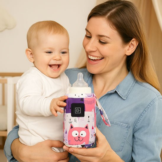 Chauffe Biberon Portable - PortableBottleWarmer™ - Les Essentiels de Bébé