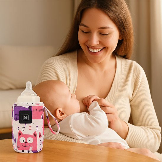 Chauffe Biberon Portable - PortableBottleWarmer™ - Les Essentiels de Bébé