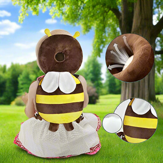 Coussin Bébé - BabyHeadBackProtector™ - Marron - Les Essentiels de Bébé