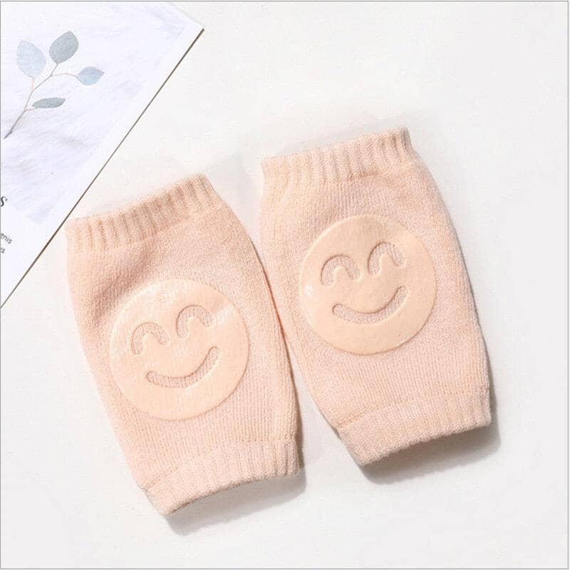 Genouillères - TotiPads™ - SmileyBeige - Les Essentiels de Bébé