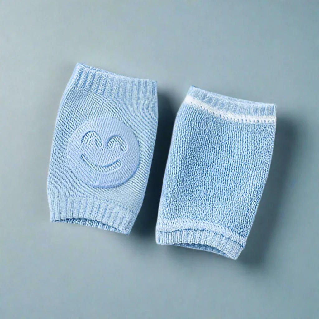 Genouillères - TotiPads™ - SmileyBleu - Les Essentiels de Bébé