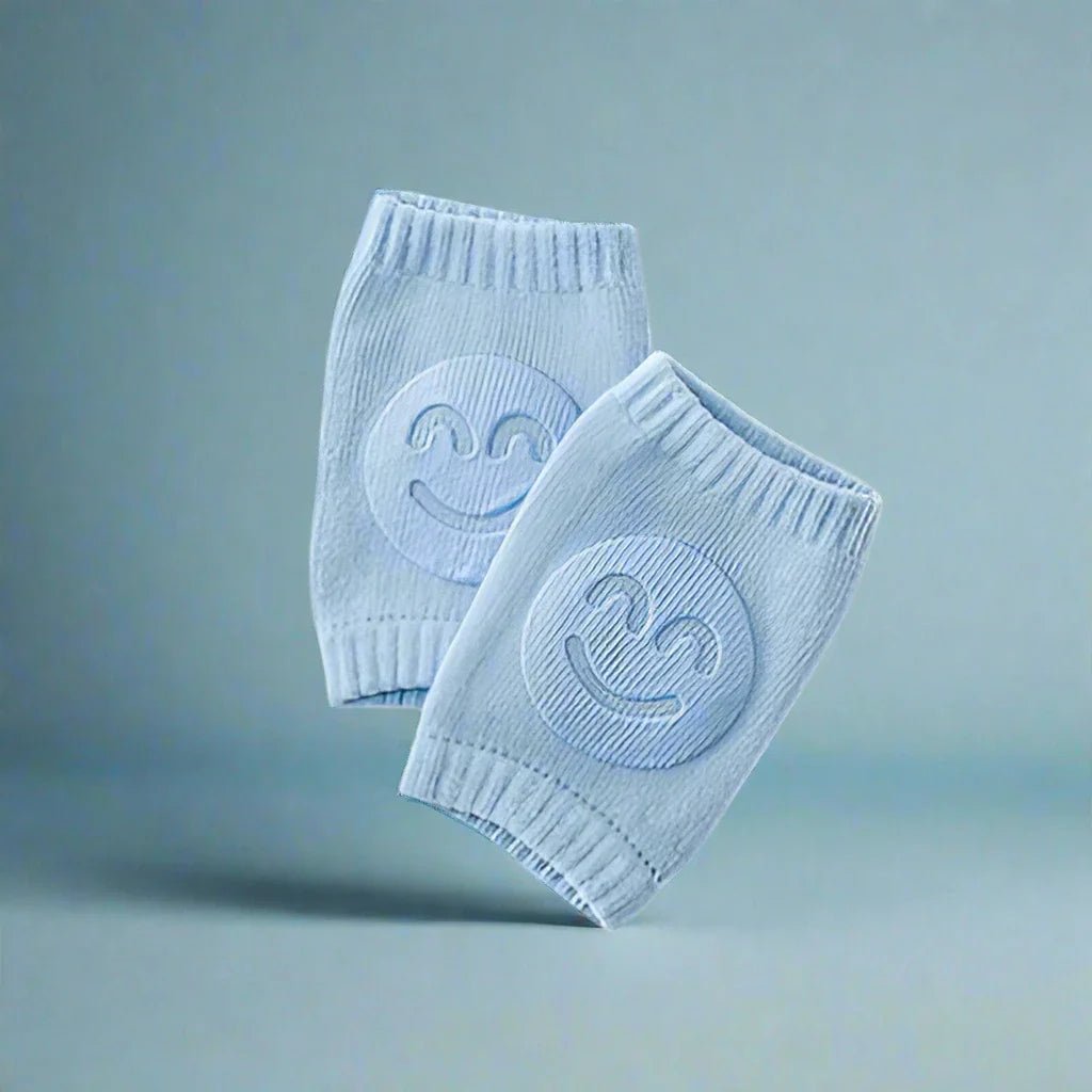 Genouillères - TotiPads™ - SmileyBleu - Les Essentiels de Bébé