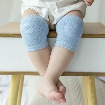 Genouillères - TotiPads™ - SmileyBleu - Les Essentiels de Bébé