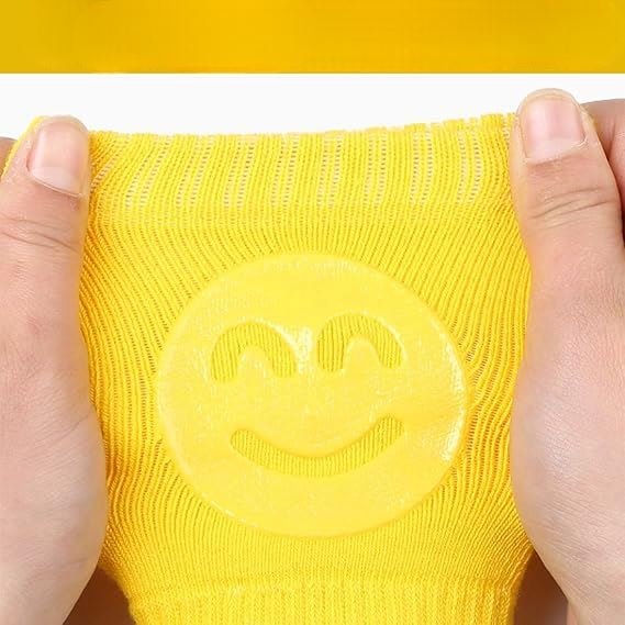 Genouillères - TotiPads™ - SmileyJaune - Les Essentiels de Bébé