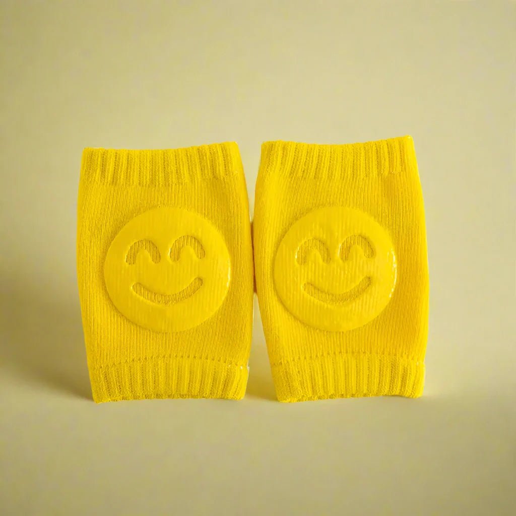 Genouillères - TotiPads™ - SmileyJaune - Les Essentiels de Bébé