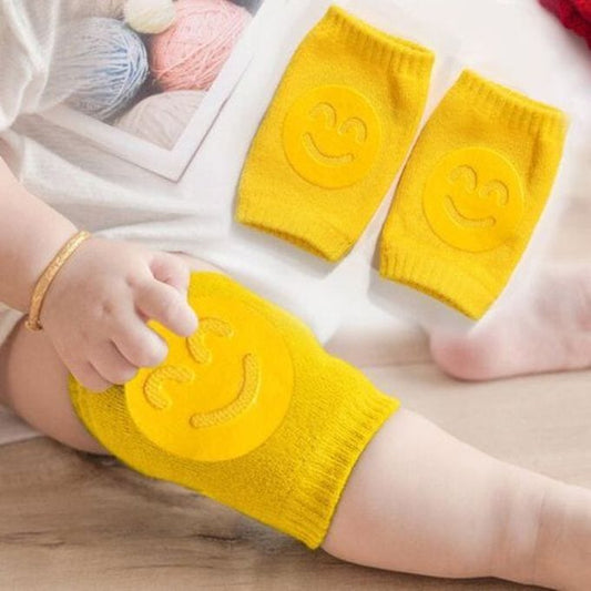 Genouillères - TotiPads™ - SmileyJaune - Les Essentiels de Bébé
