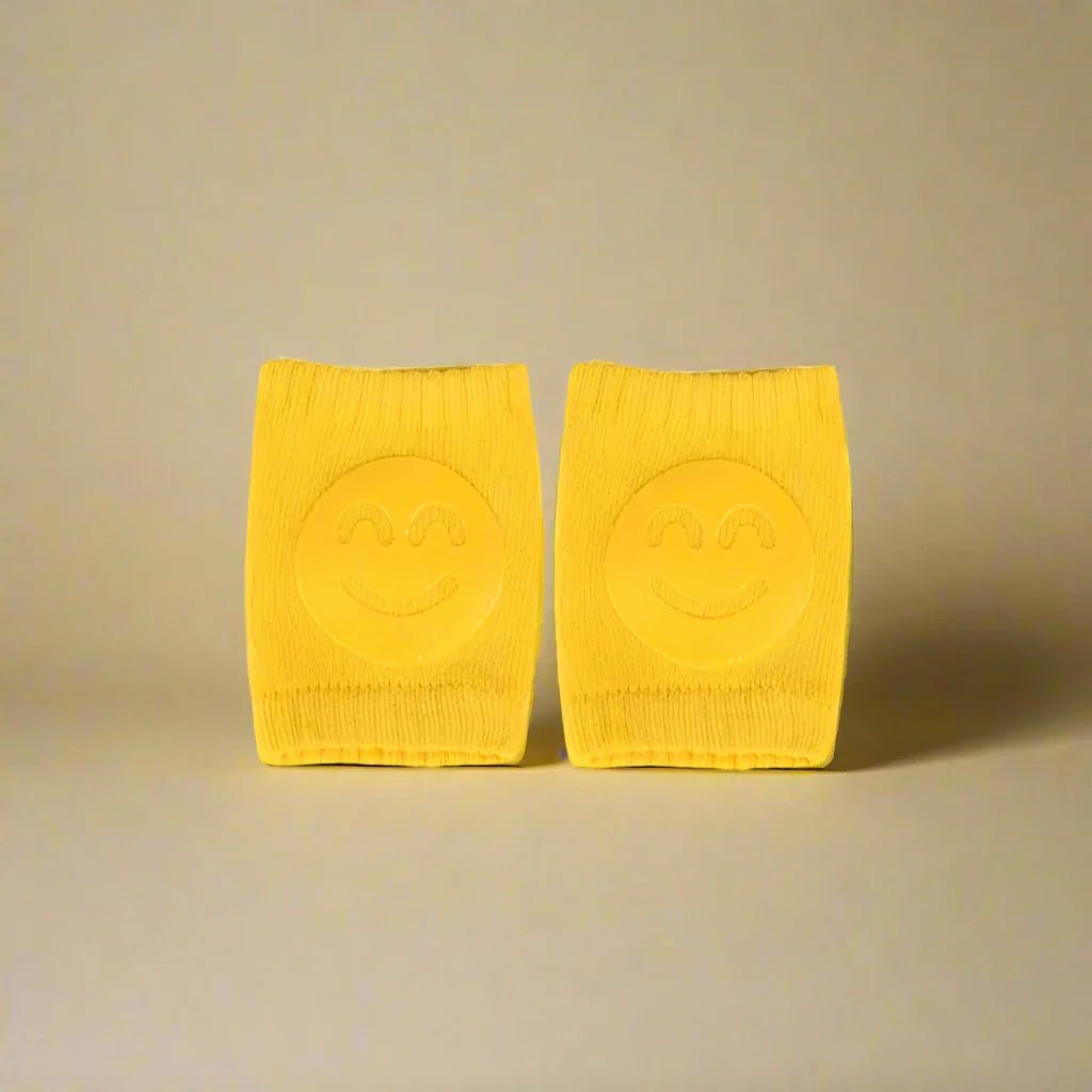 Genouillères - TotiPads™ - SmileyJaune - Les Essentiels de Bébé
