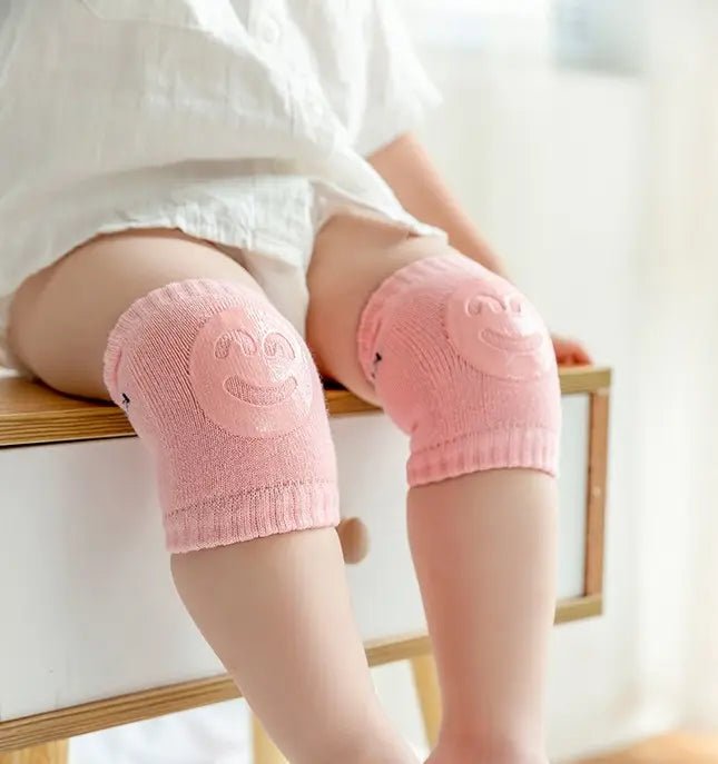 Genouillères - TotiPads™ - SmileyRose - Les Essentiels de Bébé