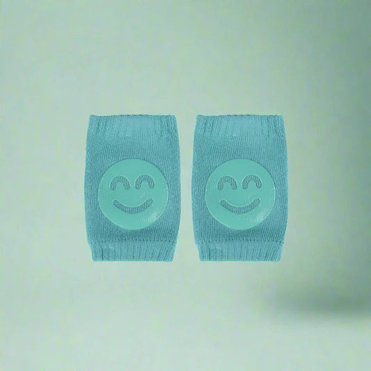 Genouillères - TotiPads™ - SmileyTurquoise - Les Essentiels de Bébé