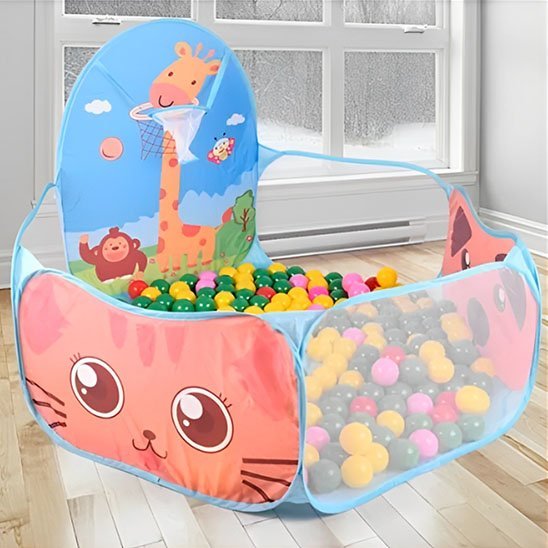 Piscine a balle bebe | Safari Sensoriel™ - Les Essentiels de Bébé