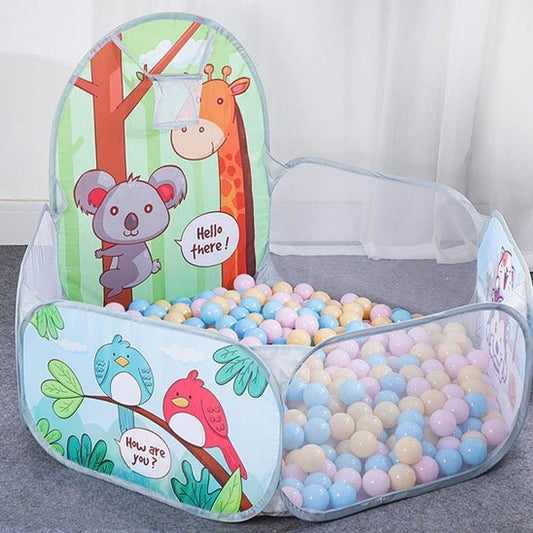 Piscine a balle bebe | Safari Sensoriel™ - Les Essentiels de Bébé