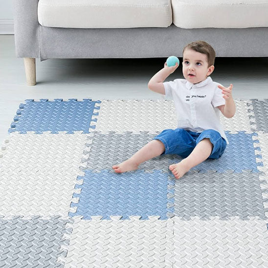 Tapis d'éveil - Puzzle de Sol pour Bébé - Les Essentiels de Bébé